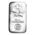 Compare 10 oz Fleur de Lis Cast Silver Bar prices