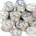 Compare 90% Junk Silver Quarters, $100 FV Bag prices