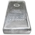 Compare 100 oz Silver Bar prices