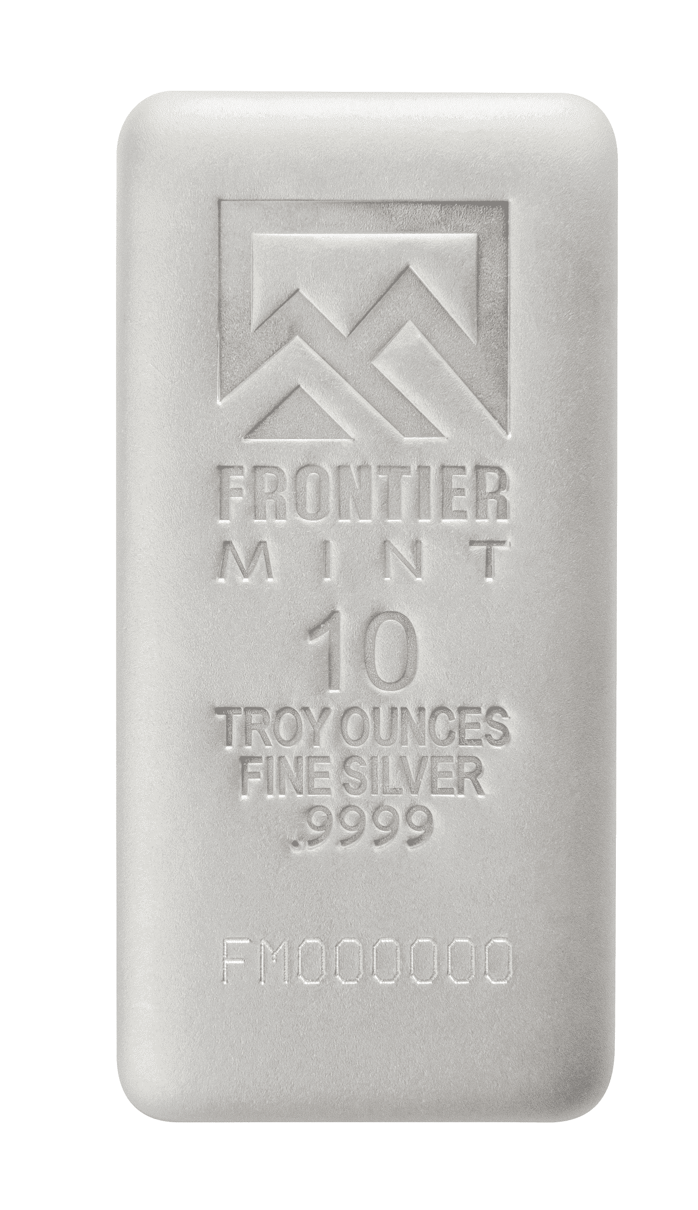 Compare 10 oz Silver Bar Sandblasted - Frontier Mint prices