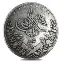 Compare 1884-1907 Egypt 10 Qirsh Abdul Hamid II Silver Coin Circulated (Random) prices