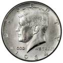 Compare 1964 Kennedy Half Dollar (90% Silver, $10 FV) prices