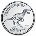 Compare 1 oz .999 Fine Silver Velociraptor Round prices