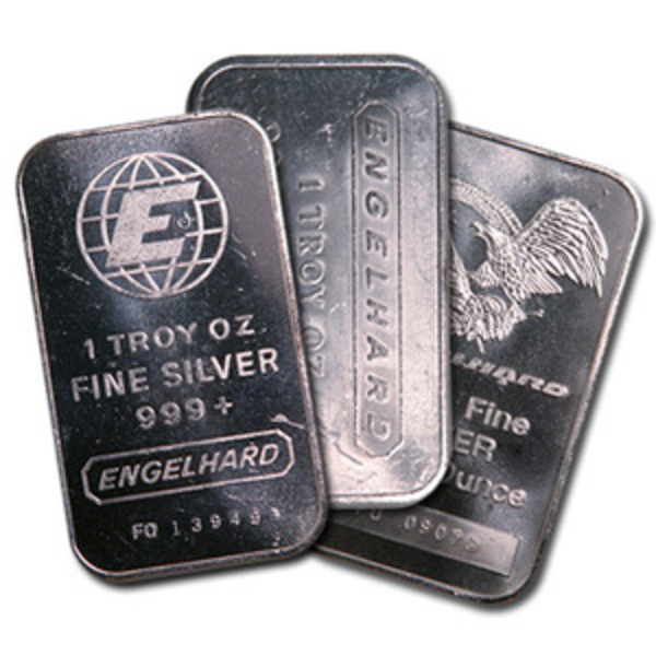 Compare 1 oz Engelhard Silver Bar prices