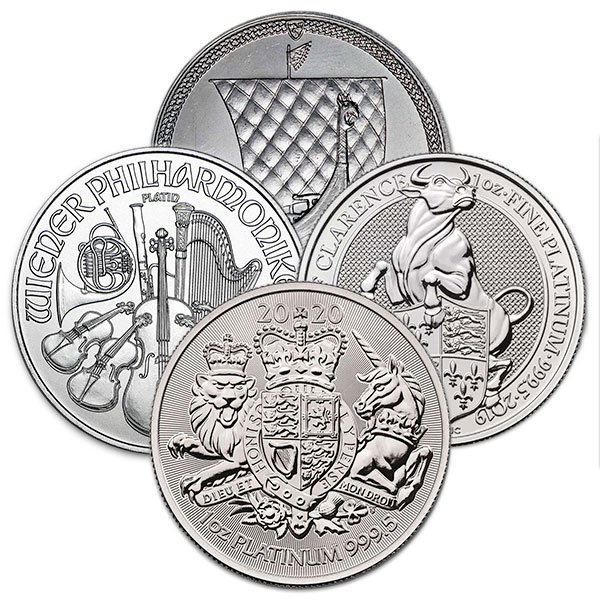 Compare Random 1 Troy Ounce Platinum Coin  prices