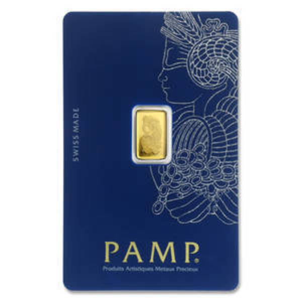 Compare 2.5 gram Gold Bar - PAMP Suisse Lady Fortuna Veriscan (In Assay) prices