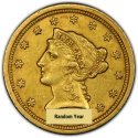 Compare $2.50 Liberty Quarter Eagle Gold Coin (XF) - Random Year prices