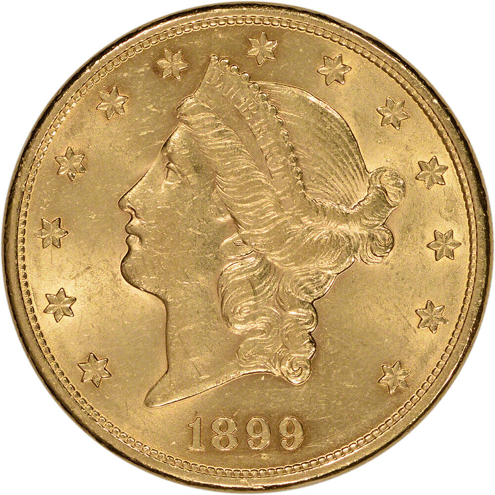 Compare $20 Double Eagle Liberty Gold Coin (BU) prices