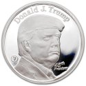 Compare 1 oz Silver Donald Trump Rounds .999 Fine Silver Bullion prices