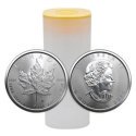 Compare 1 oz Silver Maple Leaf 25-Coin Roll (tube) prices