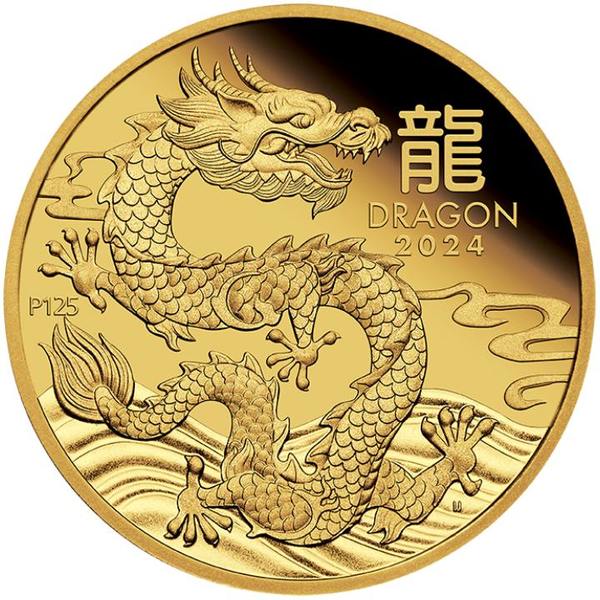 Compare 2024 1 oz Perth Lunar Dragon Gold Coin prices