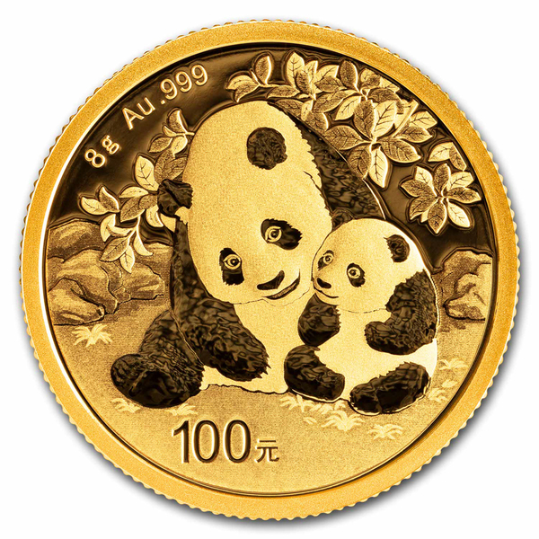 Compare 2024 8 Gram Chinese Gold Panda Coin prices