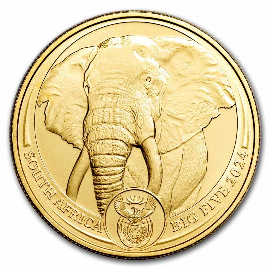 Compare 2024 1 oz Big Five Elephant Gold Coin prices