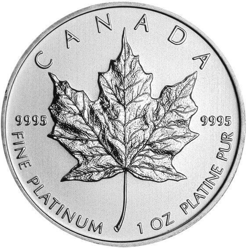 Compare 2025 Maple Leaf $50 1 oz Platinum Coin prices