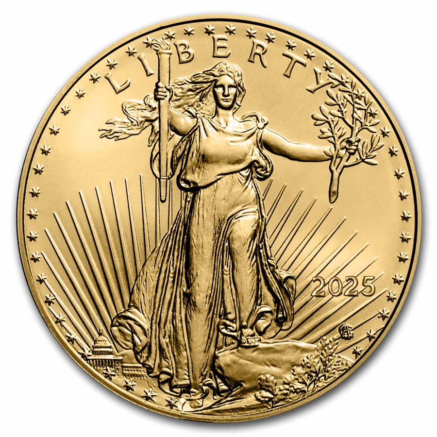 Compare 2025 1/10 oz American Eagle Gold Coin prices
