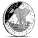 Compare 2025 1 oz Somalia Silver Elephant Coin prices