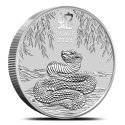 Compare 2025 2 oz Australian Silver Lunar Snake Coin (BU) prices