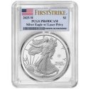 Compare 2025-W 1 oz Proof Laser Beam Privy American Silver Eagle Coin prices