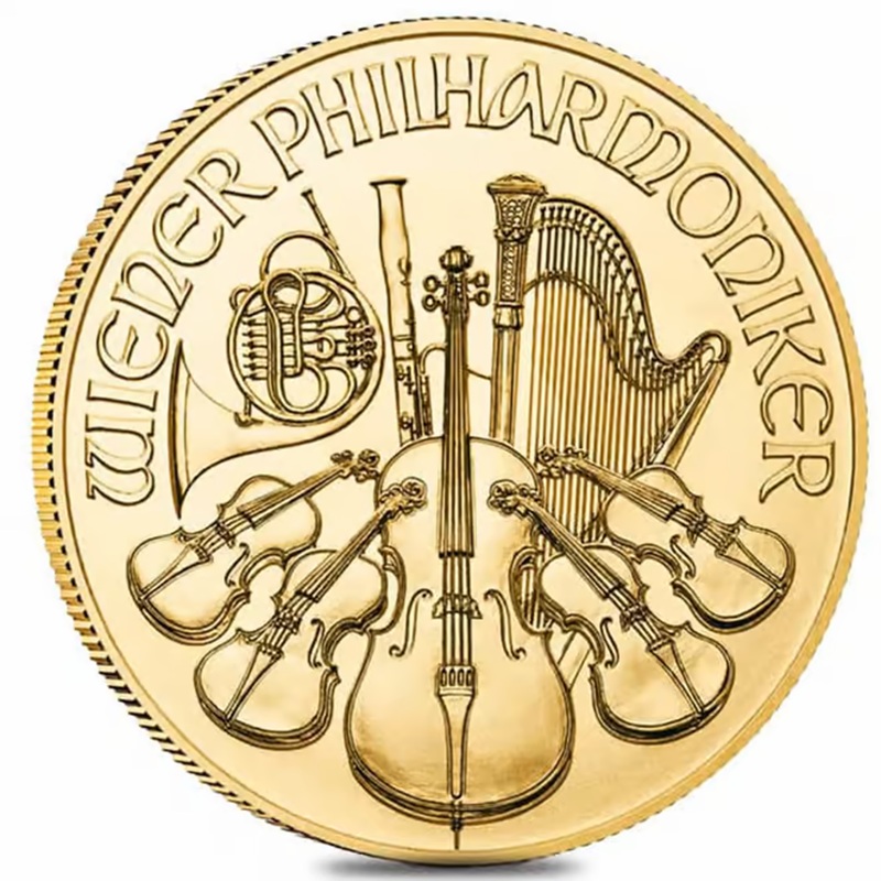 Compare 2026 1 oz Austrian Gold Philharmonic Coin prices
