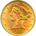 Compare $5 Liberty Half Eagle Gold (Cleaned/Ex-Jewelry) prices