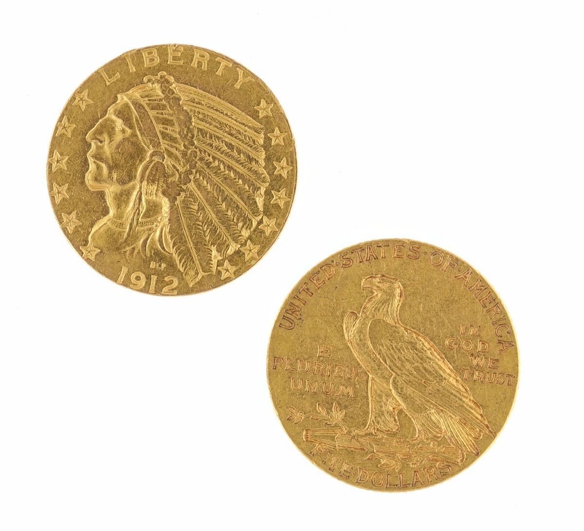 Compare $5 Indian Half Eagle Gold Coin (BU) prices