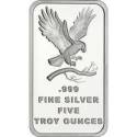 Compare 5 oz Silver Bar - SilverTowne Eagle Design prices