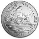 Compare 2011 ATB Vicksburg National Military Park MS 5 oz Silver Coin prices