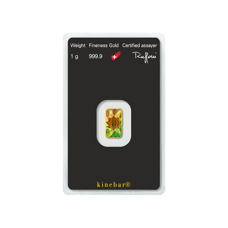 Compare Argor Heraeus 1 troy ounce gold Kinebar prices