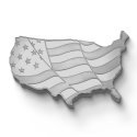 Compare 5 oz USA Flag Silver Bar prices