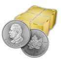 Compare Monster Box of 500 - 2025 1 oz Canadian Maple Leaf Silver prices