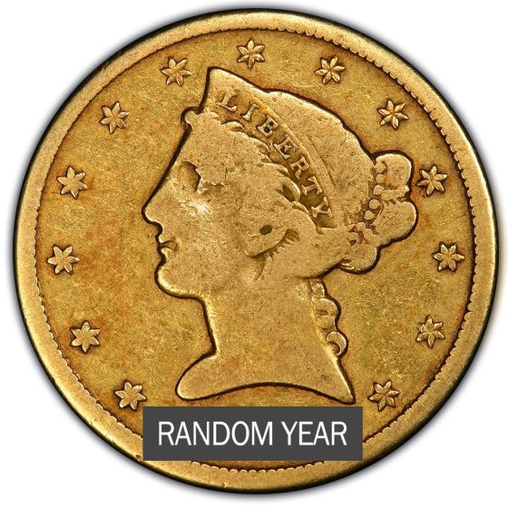 Compare $5 Liberty Head Half Eagle Gold Coin (Cleaned/Jewelry Grade) - Random Year prices