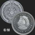 Compare Aztec Calendar 1/10 oz Silver Round prices