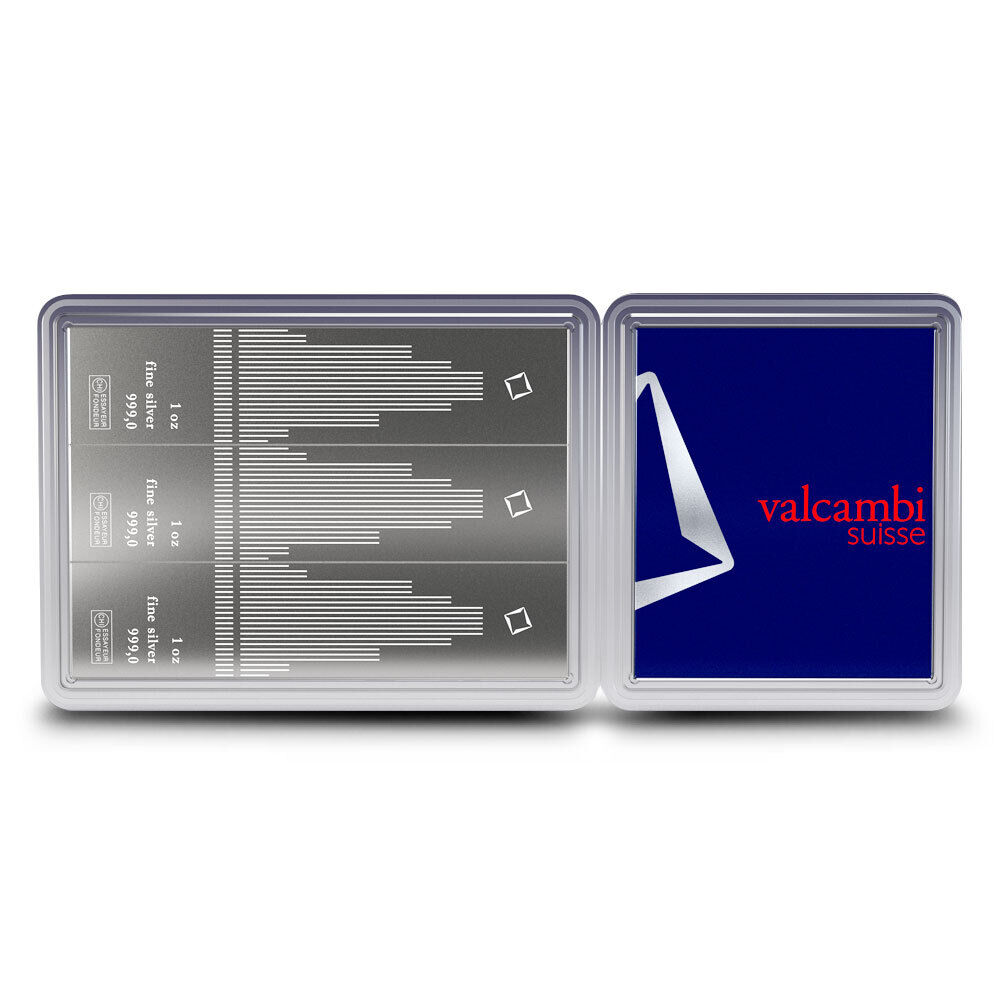 Compare Combibar Skyline 3 x 1 oz Divisible Silver Bar prices