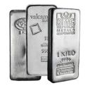 Compare 1 kilo Silver Bar - Secondary Market prices