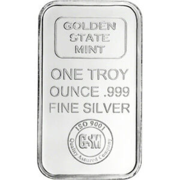 Compare 1 oz Golden State Mint Silver Bar prices
