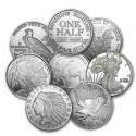 Compare 1/2 oz Silver Round prices