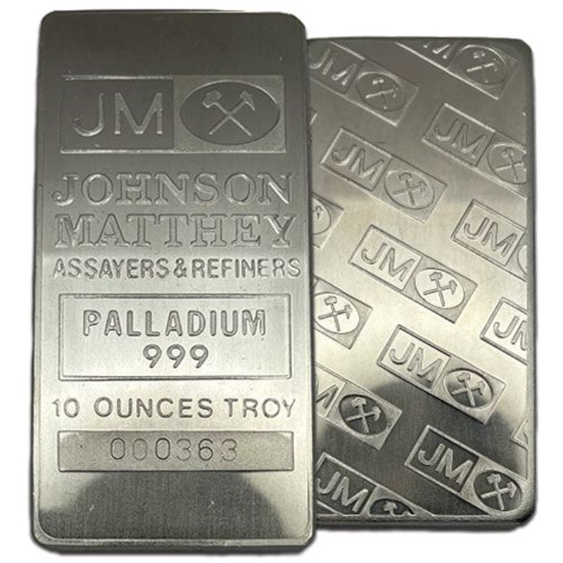 Compare 10 oz Palladium Bar prices