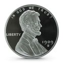 Compare 1 oz Silver Round - Lincoln Penny prices