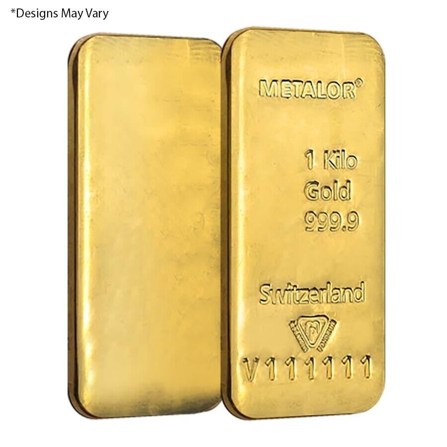 Compare Metalor 1 kilo Gold Bar prices