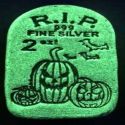 Compare Tombstone Glow in the Dark Pumpkins 2 oz Silver Bar prices