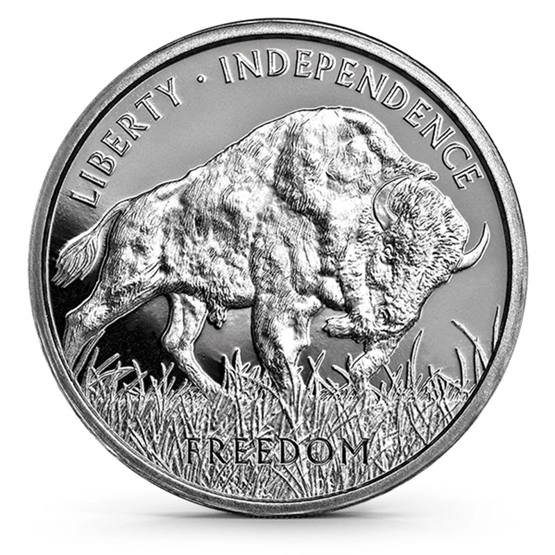 Compare 1 oz PAMP USA Buffalo Silver Round prices
