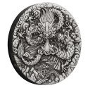 Compare 2024 2 oz Antiqued Silver Lunar Dragon prices