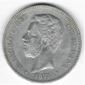 Compare 5 Pesetas Spanish Silver Coin prices