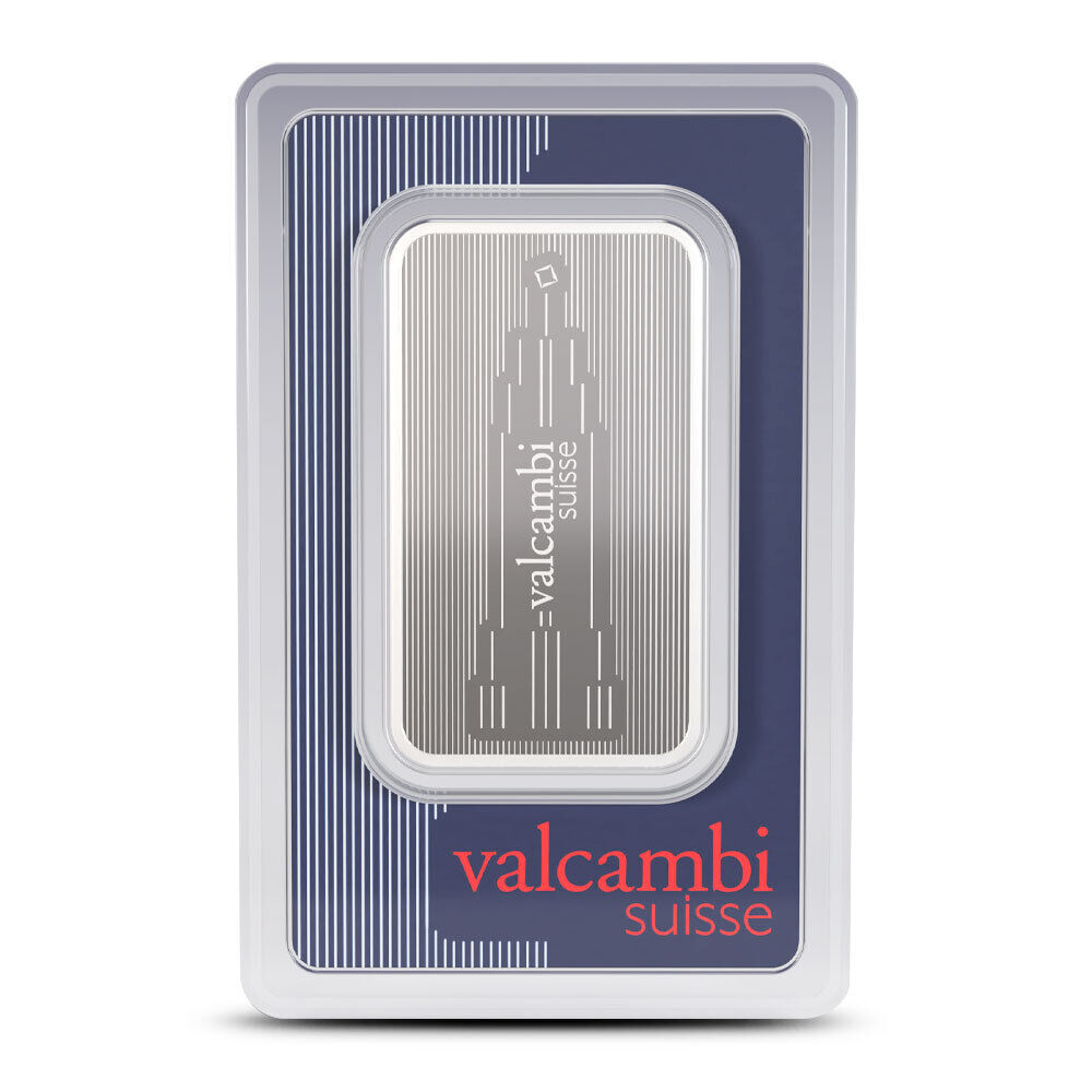 Compare 1 oz Valcambi Skyline Silver Bar prices