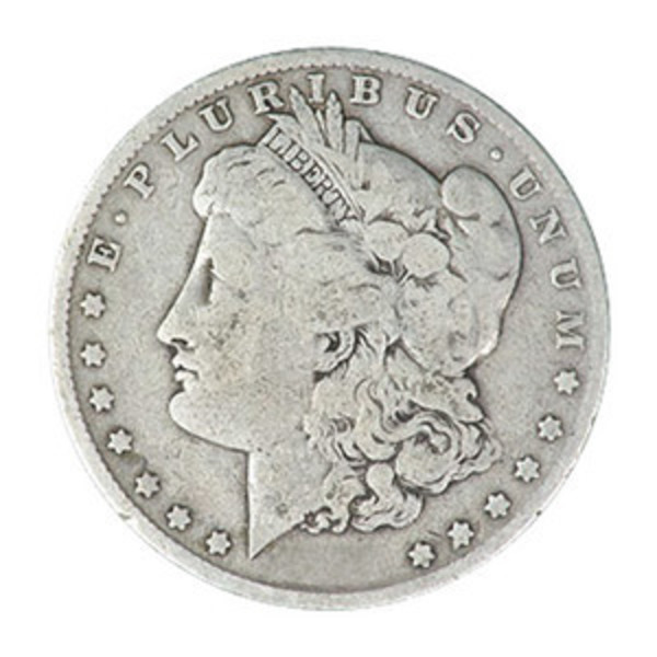 Compare silver prices of 1921 Morgan Dollar - Average Circulation