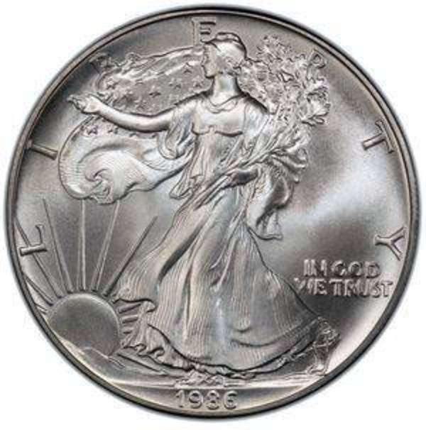 Compare 1986 American Silver Eagle Coin prices