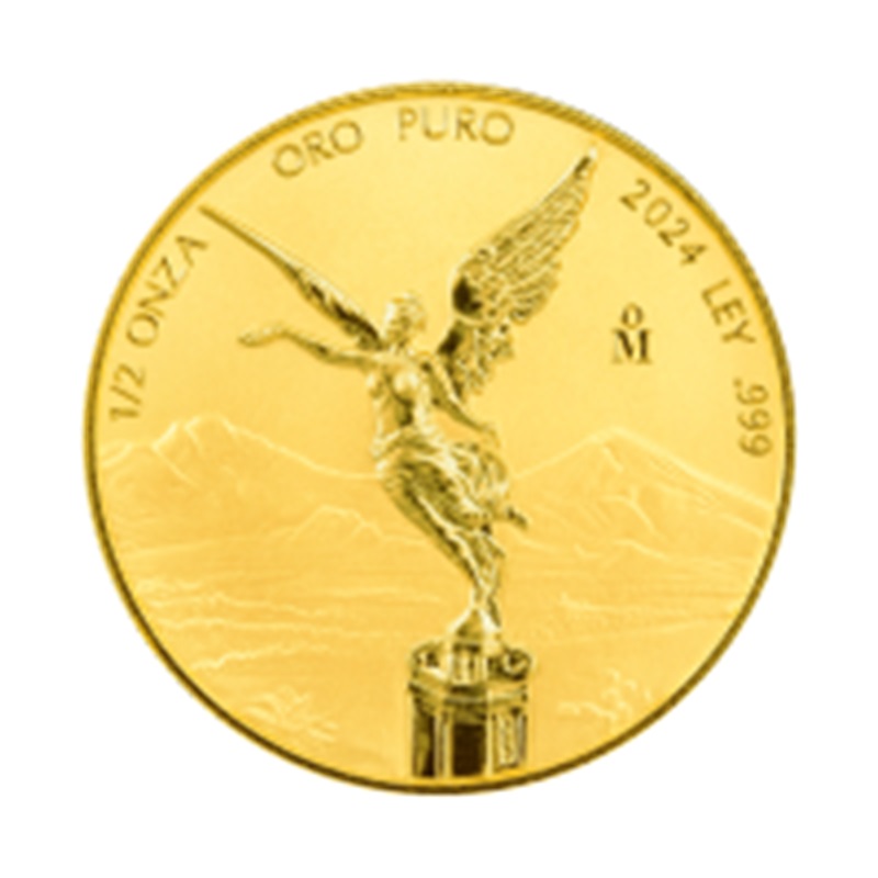 Compare 2024 Mexican 1/2 oz Libertad Gold Coin prices