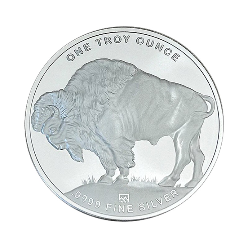 Compare 1 oz Buffalo Silver Round Frontier Mint prices
