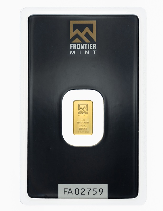 Compare 1 Gram Gold Bar - Frontier Mint prices
