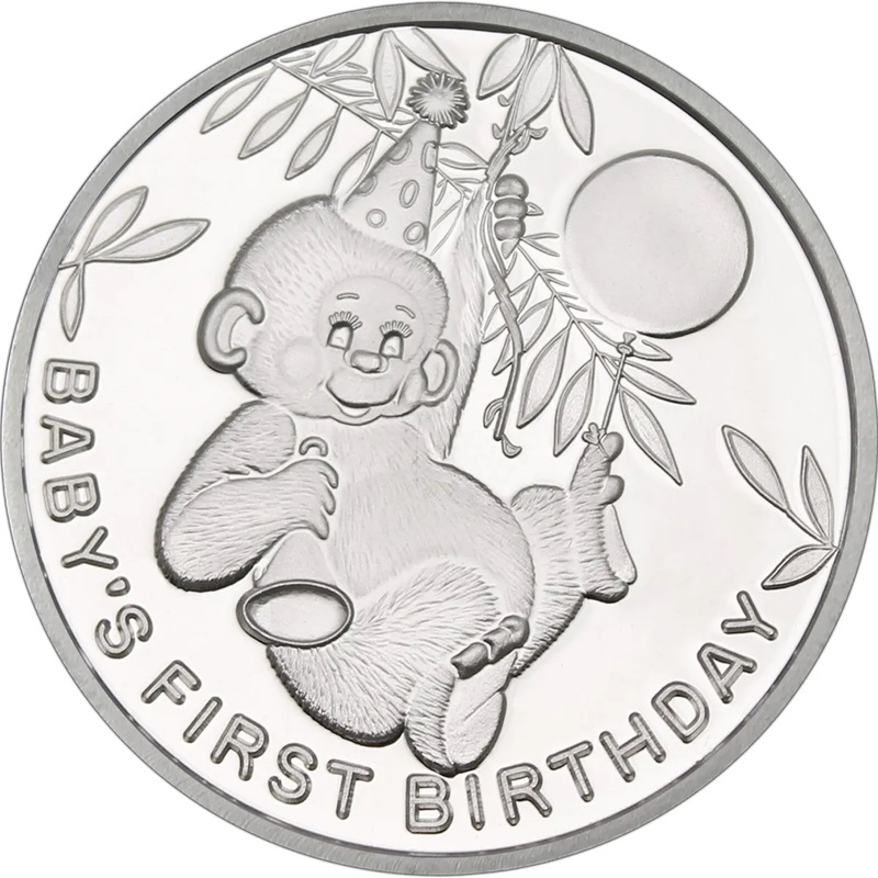 Compare 1 oz Baby's First Birthday Silver Round prices